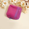 Bolsa de Tofu Dopamina Mini de Malha Portátil para Viagem Bolsa de Armazenamento de Artigos de Higiene Pessoal e Cosméticos Bolsa para Retoque de Maquiagem Bolsa de Malha para Diversos