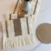 Estilo Bohemio Algodón Lino Tejido Bandera de Mesa Yute Festival Boda Borla Servilleta de Mesa Casual Transfronterizo Navidad Manta para el Pie de la Cama