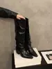 Botas de salto alto bico fino acima do joelho, botas de montaria longas para mulheres, novas botas longas marrons justas para outono e inverno de 2025