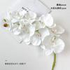 Venta al por mayor de fábrica, simulación de una sola rama retro de 10 cabezas, sensación de flor grande, mariposa, orquídea, flor falsa, decoración para sala de estar, flor artificial