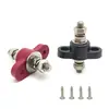 Conector de fio para terminal de bateria de RV e iate 12V, parafuso de conexão de dupla extremidade