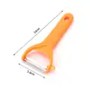 Pelador de Frutas Melón Papa Acero Inoxidable Cuchillo Práctico para Pelar Manzana Pepino Rascador de Frutas Pequeña Herramienta para el Hogar