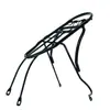 Perchero trasero para coche plegable de 20 pulgadas estante de acero Wolf Road estante trasero con freno de disco accesorios para equipo de ciclismo
