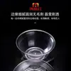 Tazones y Palillos Desechables de Cristal Espesos Transparentes de Plástico Duro Vasos, Platillos y Cucharas Tazones para Sopa Caseros Catering Vajilla de Aviación Mayoreo
