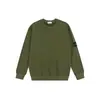 Suministro Transfronterizo 26 Primavera y Otoño Color Sólido Algodón Sudadera de Cuello Redondo Estilo Pareja para Hombre Holgada de Manga Larga En Stock