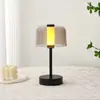 Lámpara de Mesa Decorativa Popular de Amazon para Dormitorio Sala de Estar Camping al Aire Libre Fabricante de Lámparas de Mesa Venta Directa Carga USB Lámpara de Ambiente