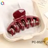 Qiyue Nuevo Pinza para el Cabello de Calabaza de Color Sólido Pinza de Tiburón Grande PC Exquisito Accesorio para el Cabello de Alta Gama para Mujeres Yiwu Al por Mayor