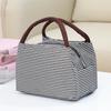 Bolsa Térmica para Almoço Bolsa de Refeição com Folha de Alumínio Bolsa de Refeição Bolsa de Gelo Bolsa de Mão para Almoço Estilo Japonês Bolsa Térmica Bolsa para Marmita