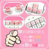 Teclado Personalizado Super Lindo de Garra de Gato Rosa Girly Silicona Suave Cola de Pez de Madera Piedra Papel Tijeras Teclado Mecánico