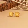 Aretes de Cruz, Mariposa y Trébol de Cuatro Hojas para Mujer, Moda Personalizada Nuevo Estilo 2026, Elegantes Aretes de Lujo Ligero, Regalo para Novia