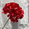 Flores artificiais vermelhas Flores de casamento Série vinho tinto Flores guiadoras de estrada Flores Rowling Parede Peônia Hortênsia Andorinha voadora