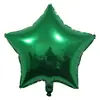 10 pulgadas Versión Ligera Transfronterizo Corazón Estrella de Cinco Puntas Decoración Fiesta de Cumpleaños Suministros Puesto de Piso Globo de Película de Aluminio