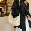 Bolso de Hombro tipo Tote Tejido de Cuero Suave Vintage de Nicho Modelo Nuevo 2026 Bolso de Mano Simple de Gama Alta para el Trabajo