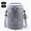 Bolsa Aislante para el Hogar Venta al por Mayor Papel de Aluminio Universal Bolsa para Lonchera Impermeable Portátil Grande Bolsa Portátil para Almuerzo para Estudiantes