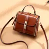 Bolsa Pequena de Couro Genuíno para Mulheres 2026 Nova Tendência de Luxo Bolsa Saco Versátil Moda Elegante Bolsa de Mão Bolsa Transversal
