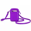 Bolso para Teléfono Móvil de Mujer de PU con Patrón de Lichi, Bolso Cruzado de Hombro Único Transfronterizo, Versátil para el Viaje Diario, Bolso de Mano a la Moda, Bolso Modelo Nuevo