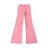 Calça Fitness Pilates Esportiva Casual Slim Fit em Formato de Pêssego Estilo Americano Hot Girl Levanta Bumbum Calça Flare Yoga