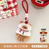 Tengyi Original Pingente Fofo de Pelúcia de Natal Desenho Animado Boneco Papai Noel Pingente Natal Mais Fácil de Combinar Pingente Fofo