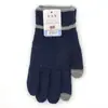 Guantes de Invierno para Hombre con Pantalla Táctil de Dedos Completos 2026 Hilo de Lana Engrosado Adulto Lana Cálida para Exteriores Venta al por Mayor