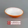 Vajilla de Melamina Plato de Dos Colores para Restaurantes de Hot Pot y Barbacoa, Plato Cuadrado de Barbacoa Comercial Imitación Porcelana