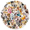 Precio FijoCompra Directa Transfronteriza de 56 Paquetes de Expresiones de Perros Lindos Pegatinas de Graffiti Cachorro Realista Manualidades para Niños