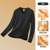 Camiseta Interior para Hombre con Cuello en V, Cepillada por Ambos Lados, Modal, 280g, Nueva Colección Otoño e Invierno 2026, Manga Larga, Cálida