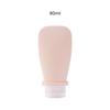 Botella vacía de silicona para viaje, portátil, para uso en exteriores, para cosméticos, gel de ducha, crema de manos, champú, exprimible.