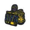 Broche nuevo transfronterizo de película Marvel europea y americana Caballero Luna Bruja Escarlata Loki Thanos pin de esmalte