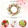 Amazon Día de San Valentín Producto Nuevo Guirnalda Simulada de Bayas de Amor Transfronteriza Chimenea Colgante de Puerta Decoración de Escritorio Accesorios