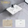 MEIKA 60CM Alta Qualidade Fácil de Limpar Gabinete Lavatório Pia de Cerâmica Tamanho Personalizado Para Gabinete de Banheiro S6047