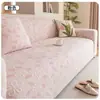 Funda de Sofá de Terciopelo Jacquard Fresca y Elegante, Funda Completa Universal para Todas las Estaciones, Funda de Sofá Versátil a Prueba de Polvo Antideslizante