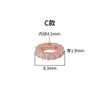 Nuevo colgante de estrella con espaciador de circonita estilo coreano de plata de ley S925, pulsera de cristal DIY, accesorios de plata