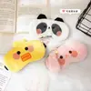 Antifaz de Panda, Antifaz de Peluche Lindo de Dibujos Animados, Compresa de Hielo, Antifaz para Dormir Bloqueador de Luz para Niños, Alivia la Fatiga, Stock Listo de Fábrica
