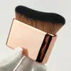 Nuevo Pincel Grande Ondulado para Base, Pincel para Corrector, Pincel de Maquillaje para Corrector Sin Marcas, No Absorbe Polvo, Fácil de Aplicar Maquillaje para Principiantes
