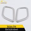 Adequado para 18 Jettel X70 coluna dianteira quadro decorativo de áudio X70 controle central A- pilar triângulo chifre tampa remendo decorativo