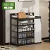 Sapateira para Entrada de Casa, Armário de Sapatos Interno Elegante Simples de Múltiplas Camadas, À Prova de Poeira, Casa de Aluguel, Novo Modelo Quente 2025