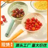 Espumadera Grande de Silicona, Espumadera Integrada de Nylon con Mango Largo para Fideos, Colador para Empanadillas y Wontons, Espumadera Escurridora Resistente a Altas Temperaturas, Venta al por Mayor desde el Fabricante