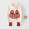 Cardigã de Bebê Estiloso Colete de Tricô Macio Suéter de Tricô Pinguim Bebê Colete Outono Inverno Novo Estilo