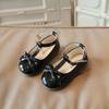 Zapatos de Bebé Nuevos para Primavera y Otoño para Mujer Zapatos de Princesa de Charol Niños Pequeños de Edad Media y Niñas Estilo Coreano Zapatos de Cuero Rojos con Forma de T con Suela Suave