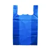 Precio Especial Bolsa de Plástico Azul Bolsa Conveniente Engrosada Empaque de Ropa Bolsa de Basura Bolsa Chaleco Bolsa Tote para Venta al por Mayor de Verduras