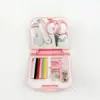 Caixa de costura mini portátil para casa conjunto de caixa de doces pp caixa de viagem para levar caixa de costura suprimentos de hotel atacado