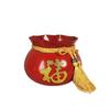 Bolsa da Sorte Personalizada, Balde de Abraços, Bolsa de Dinheiro de Ferro, Vaso de Flores Simulado, Cornucópia, Balde de Flores de Ferro Metálico, Bênção para Arranjo de Flores
