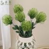 Cojín de alfileres de simulación Flor Decoración moderna para el hogar Flor Dominante Flor Emperador Cojín de alfileres de plástico Flor Artificial Planta verde Accesorios de fotografía