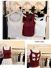 11040 # Nuevo Estilo Primavera y Verano Tirante Ancho Hueco Camisola Integrada para Ropa Interior y Exterior