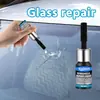 Líquido Reparador de Vidrio KineShineX: Una herramienta mágica para la reparación de cristales de coche, repara fácilmente los parabrisas