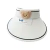 Chapéu de Proteção Solar Infantil, Chapéu de Sol Anti-UV, Chapéu de Sol para Meninos e Meninas, Chapéu de Pescador com Aba Larga, Chapéu Fresco com Design de Desenho Animado