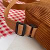 2022 outono e inverno novos japoneses ins estilo shoulder bag crossbody bag corduroy bag mini phone bag coin bolsa bolsa