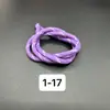Serie Miu Cuerda Trenzada DIY de 5 mm Cuerda Redonda de Punto de Salto Colorida Cuerda para Bolso Intercolorido Ropa Cinturón Cuerda Sudadera Cordón para Zapatos