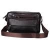 Atacado Direto da Fábrica Bolsa de ombro feminina couro genuíno primeira camada couro bovino coreana casual para meia-idade e idosos bolsa carteiro masculina