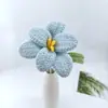 Tulipas em Flor Aberta, Crochê à Mão, Fio Flores Eternas, Buquê Pronto para Presente